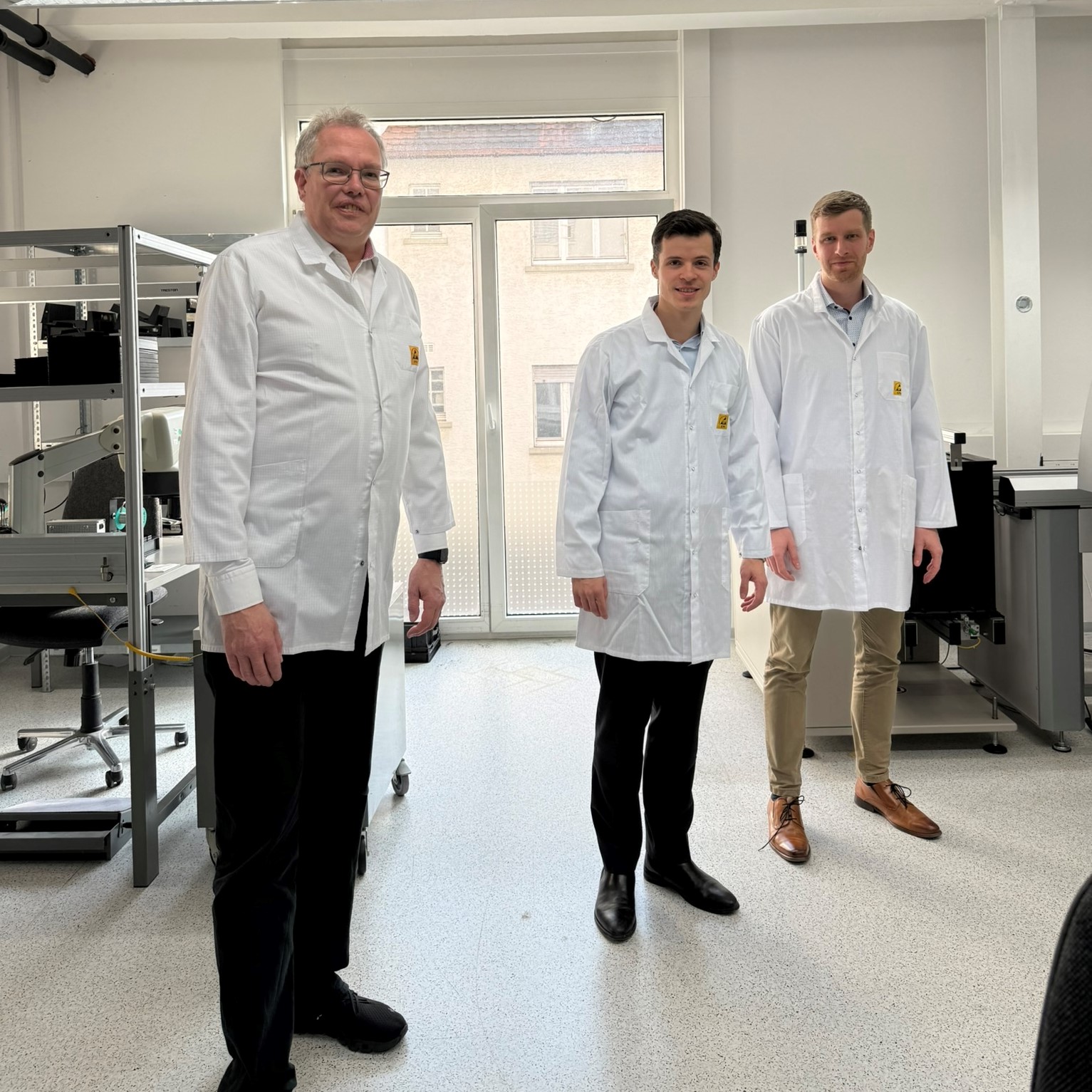 Dr. A. Sch�tte und J. Wiegelmann in Neckarbischofsheim (Foto: Team Sch�tte)