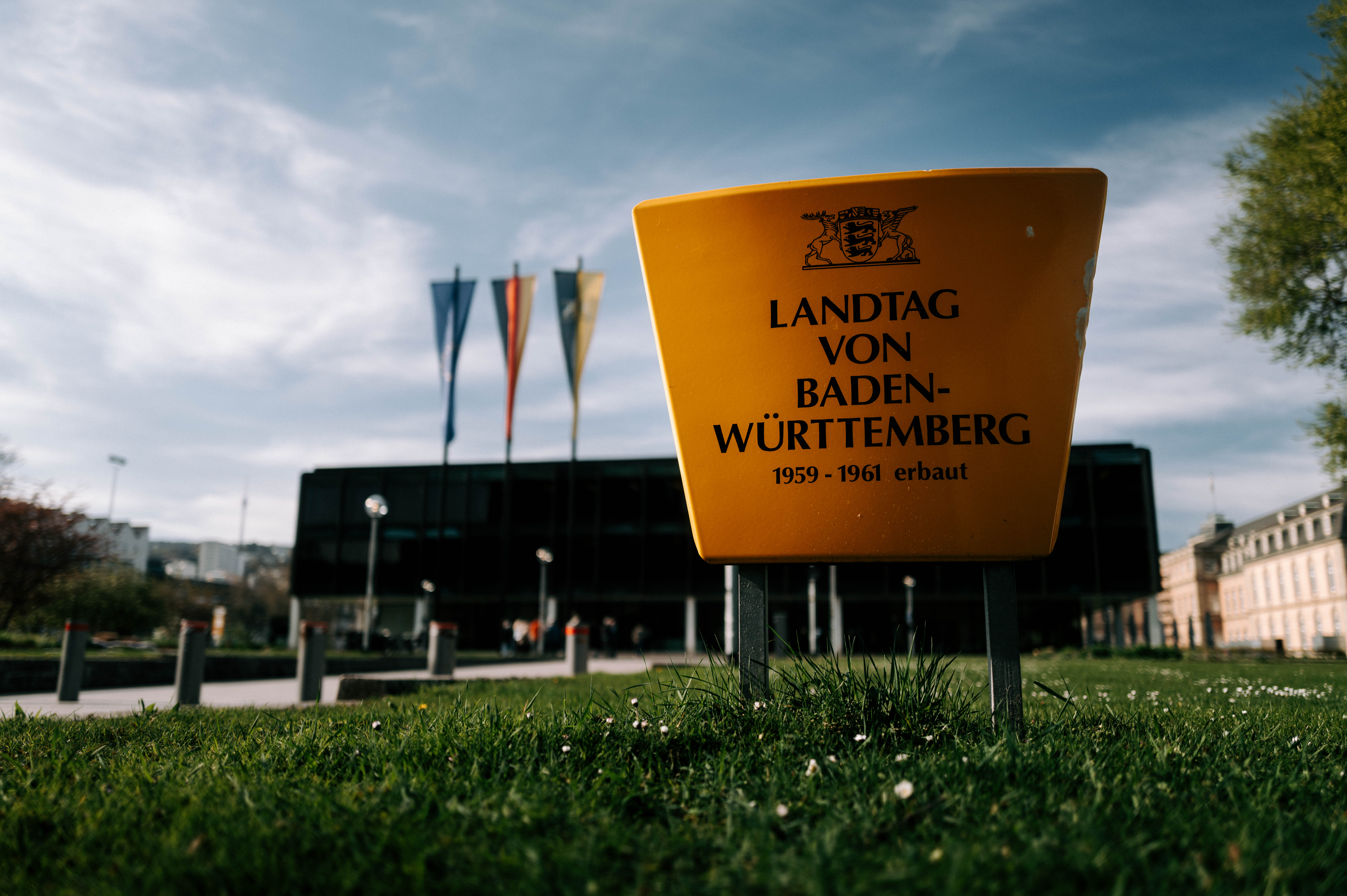 Der Landtag in Stuttgart (Foto: M. Ditrich)