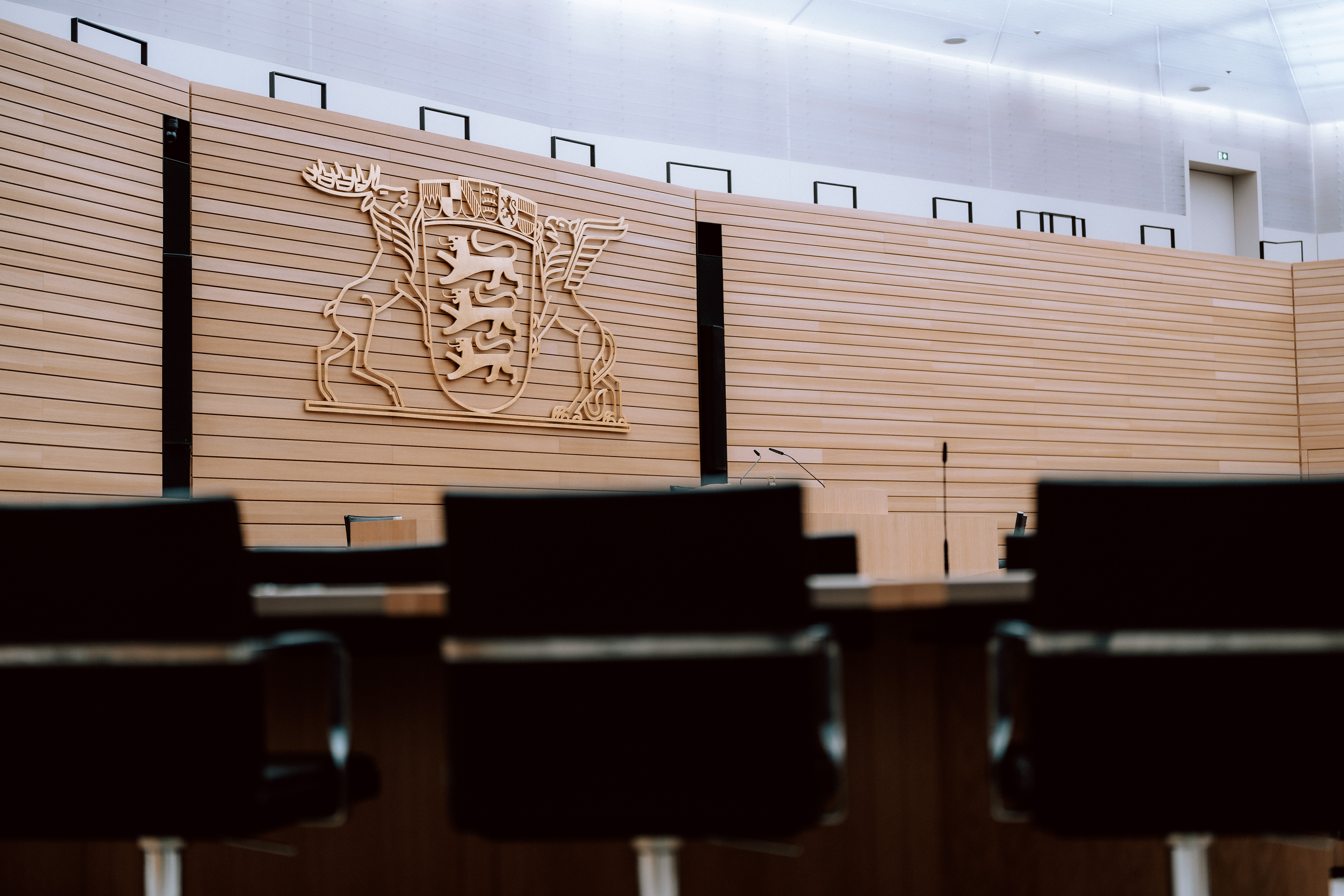 Plenarsaal im Landtag von Baden-W�rttemberg (Foto: M. Ditrich)